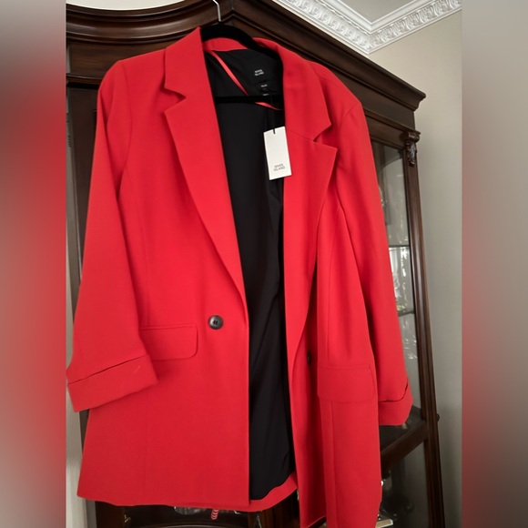 River Island Red Pant Suit. NEW NEVER WORN - Picture 1 of 5